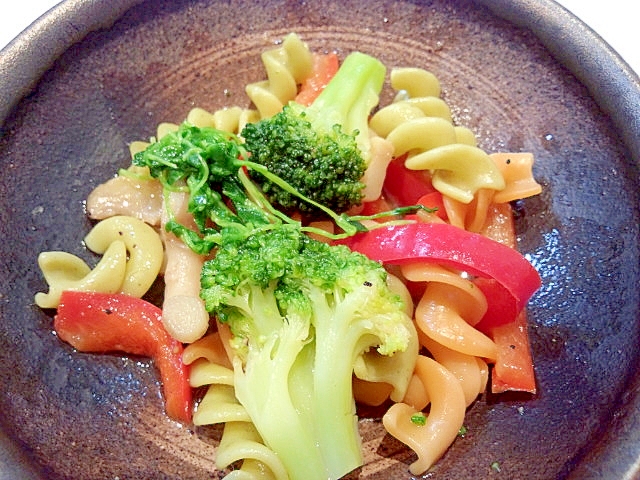 ［お手伝いレシピ］マカロニと野菜のイタリアンサラダ