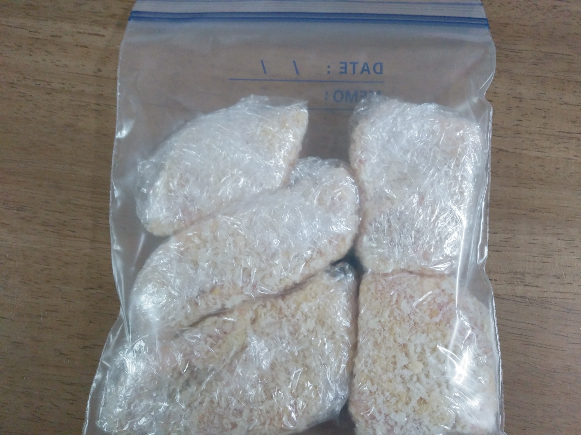 とんかつ 冷凍保存