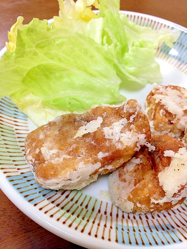 サバ缶で竜田揚げ