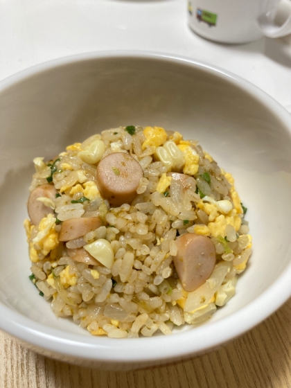 炒飯にしても美味しい！海苔の佃煮炒飯♪