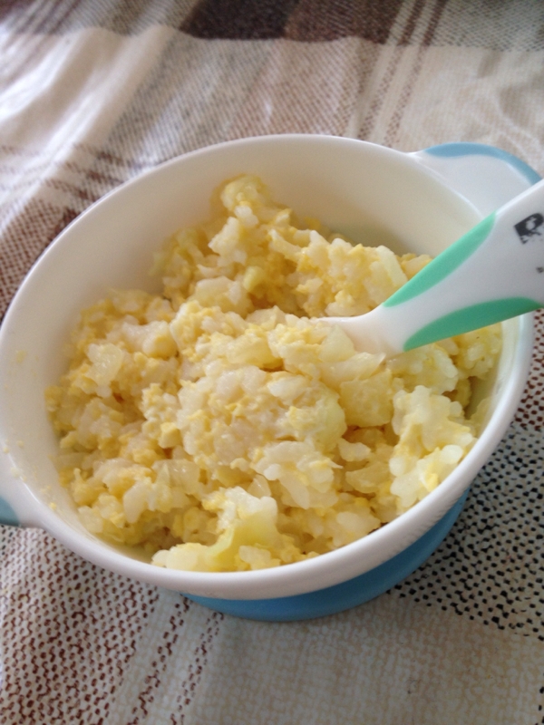 卵味噌ご飯  離乳食