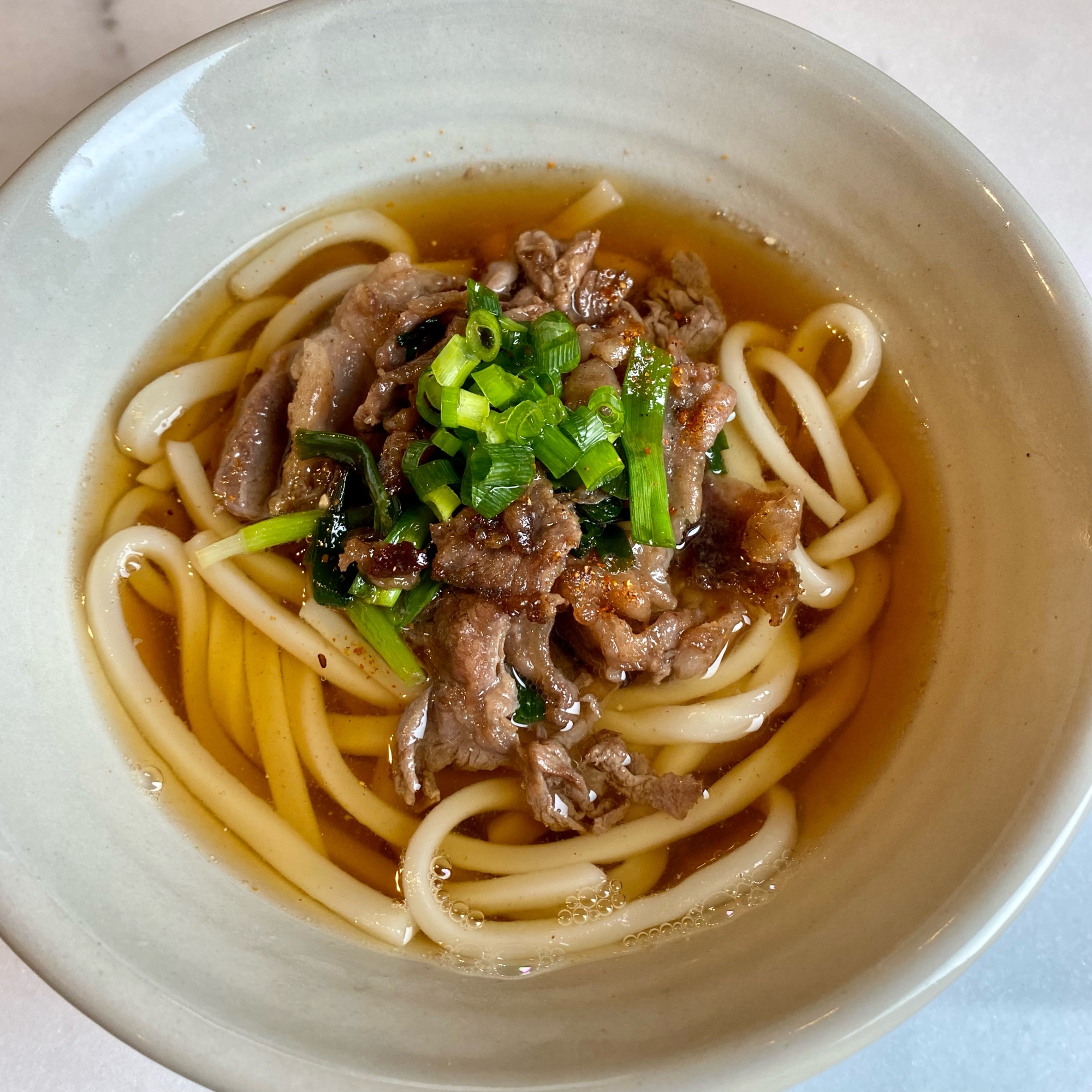 主夫がつくる肉うどん