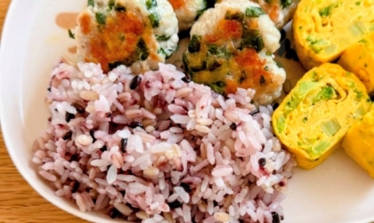 咀嚼力アップ✿紫もち麦✿プチプチご飯