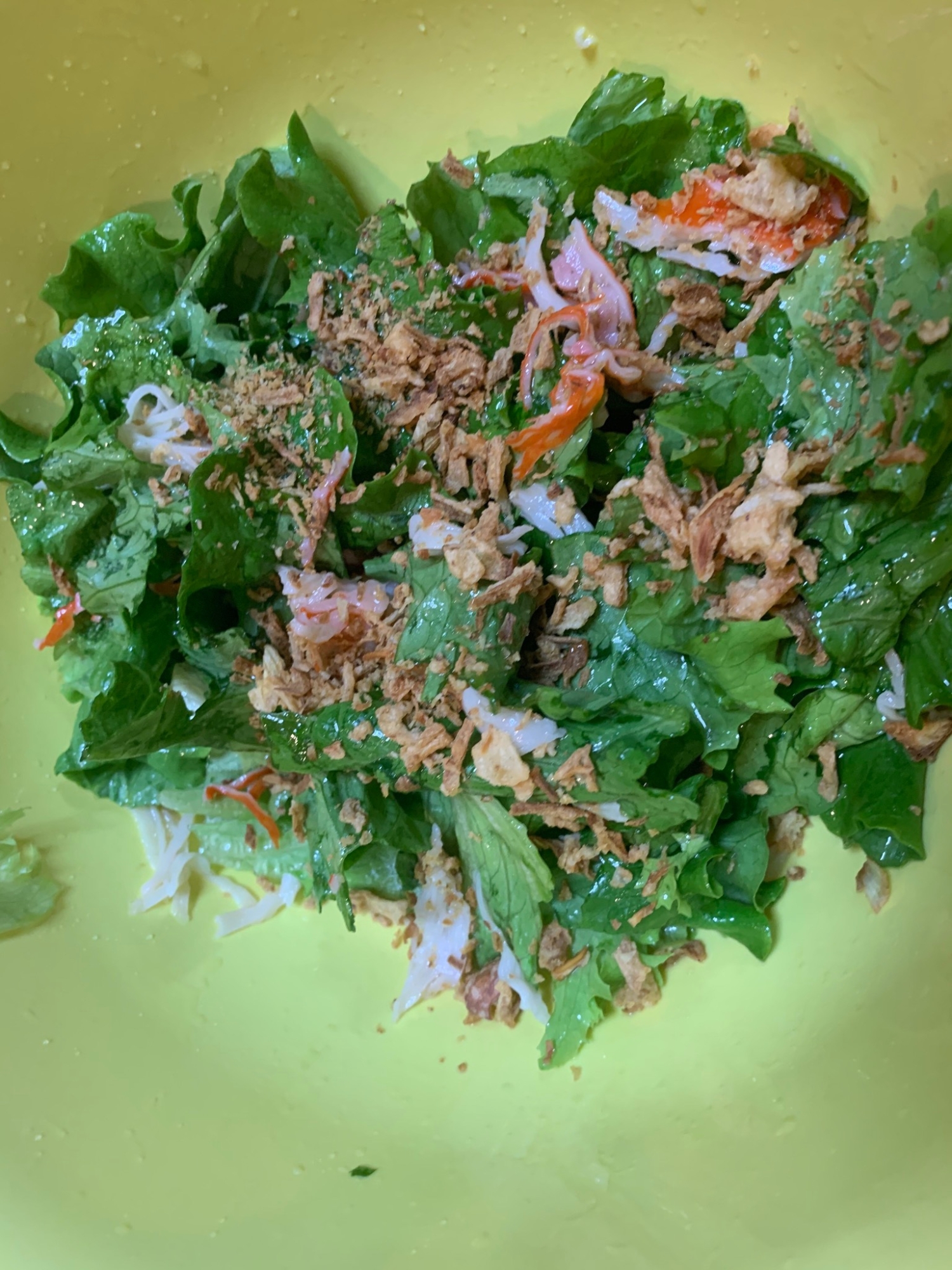 グリーンリーフとカニカマのオリーブオイルサラダ レシピ 作り方 By Yabazo 楽天レシピ グリーンリーフとカニカマのオリーブオイルサラダ レシピ 作り方 By Yabazo 楽天レシピ