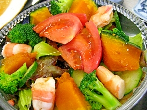 えび入りボリュームサラダ レシピ 作り方 By K5b4 楽天レシピ