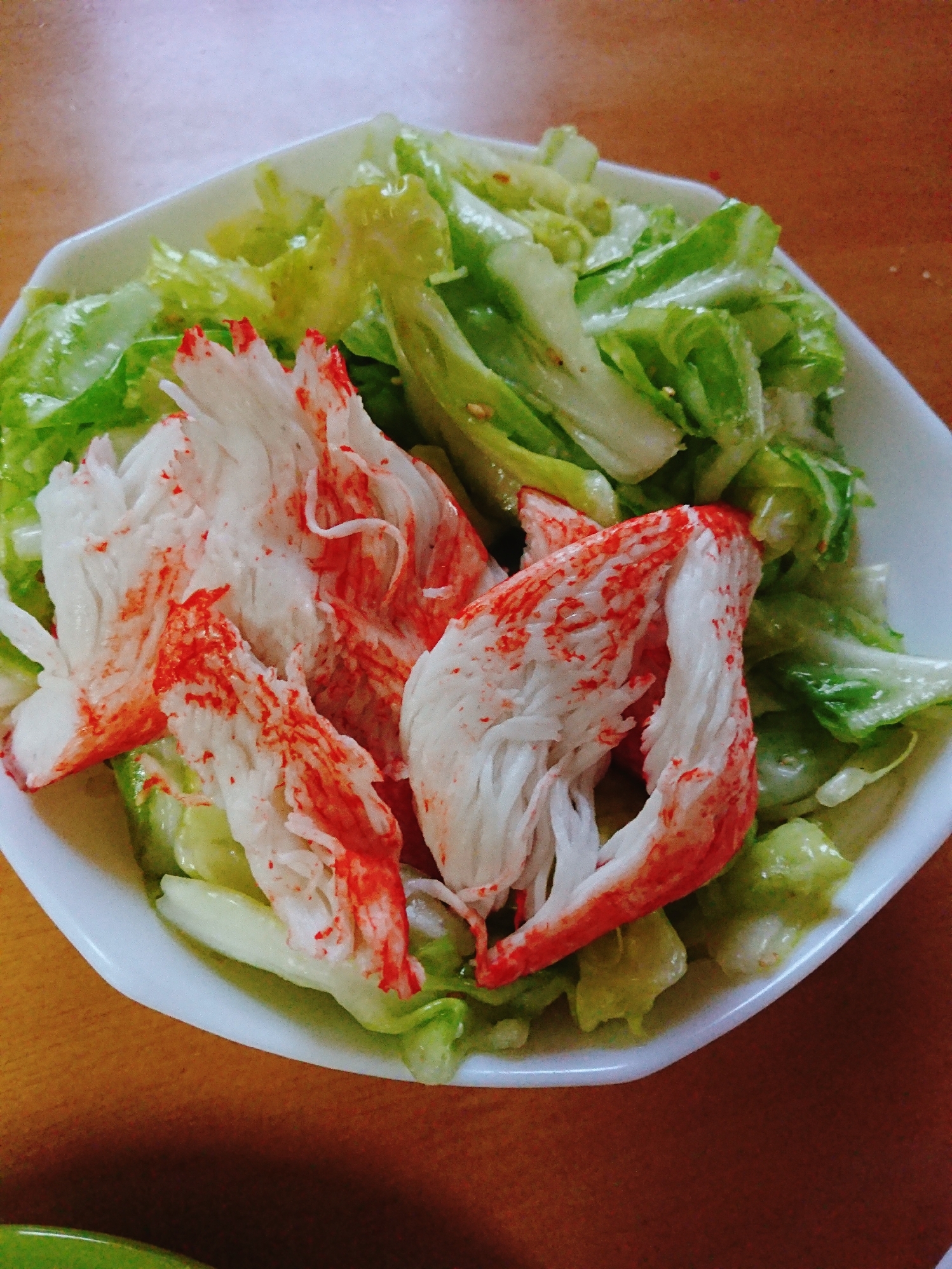 茹でキャベツとカニかまのサラダ レシピ 作り方 By じゃが塩 楽天レシピ