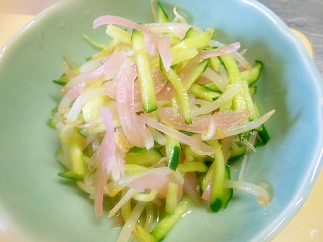 胡瓜・もやし・らっきょうの酢の物