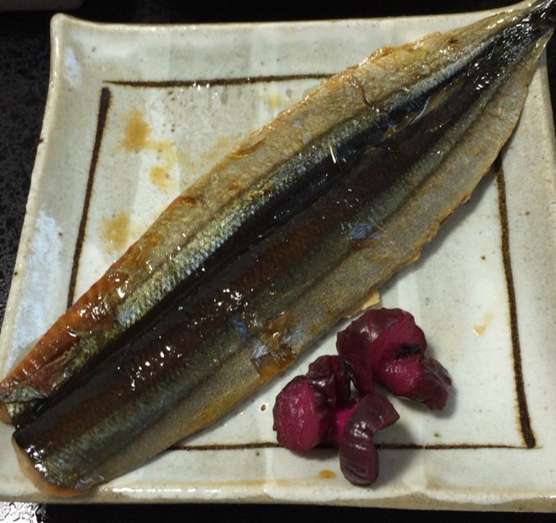 さんまの照り焼き
