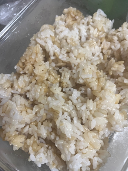 レンジで！ガーリックバターライス＋＋
