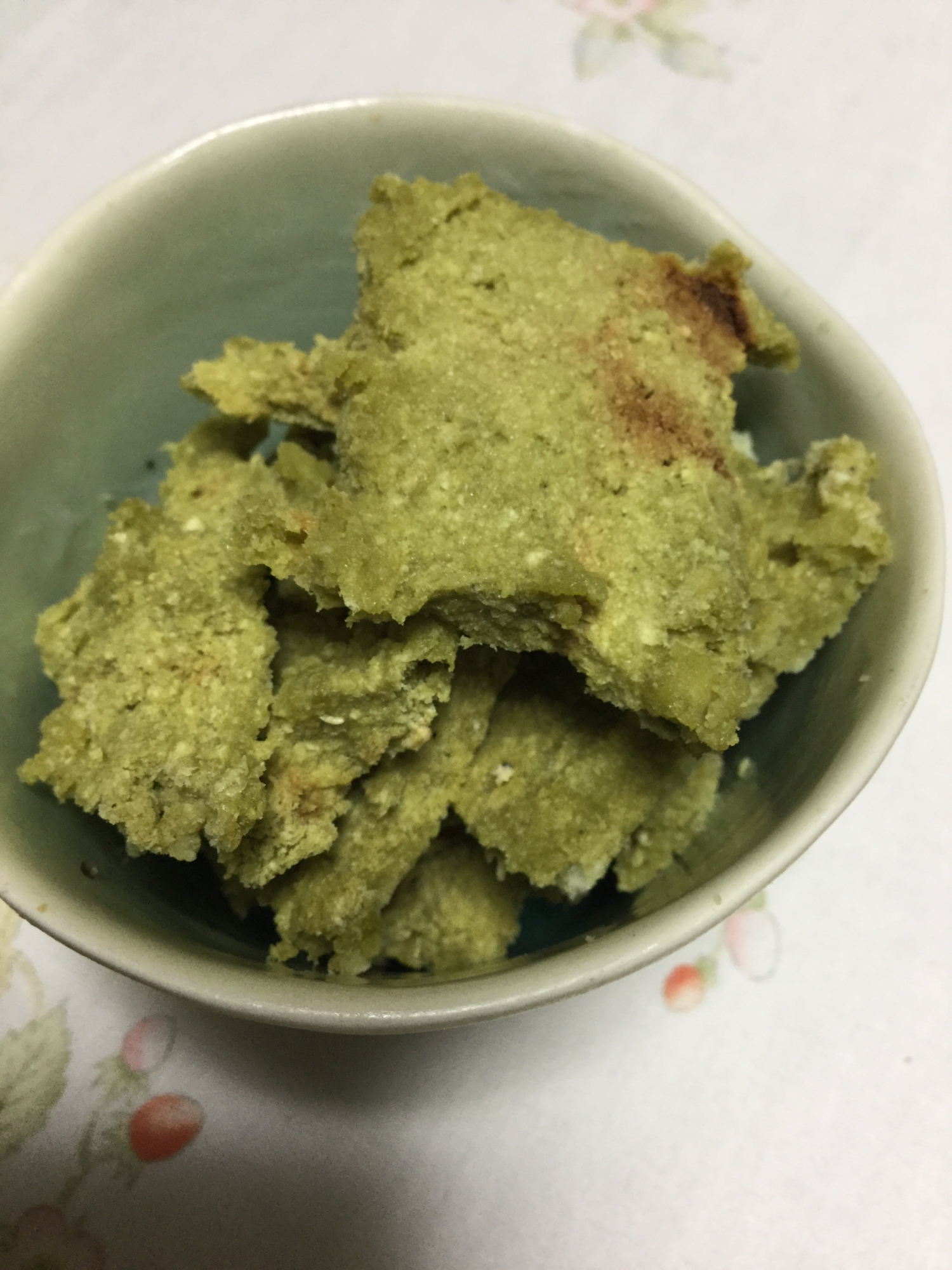 豆腐のおからクッキー抹茶風味