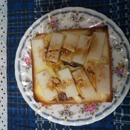 安倍川餅チーズトースト