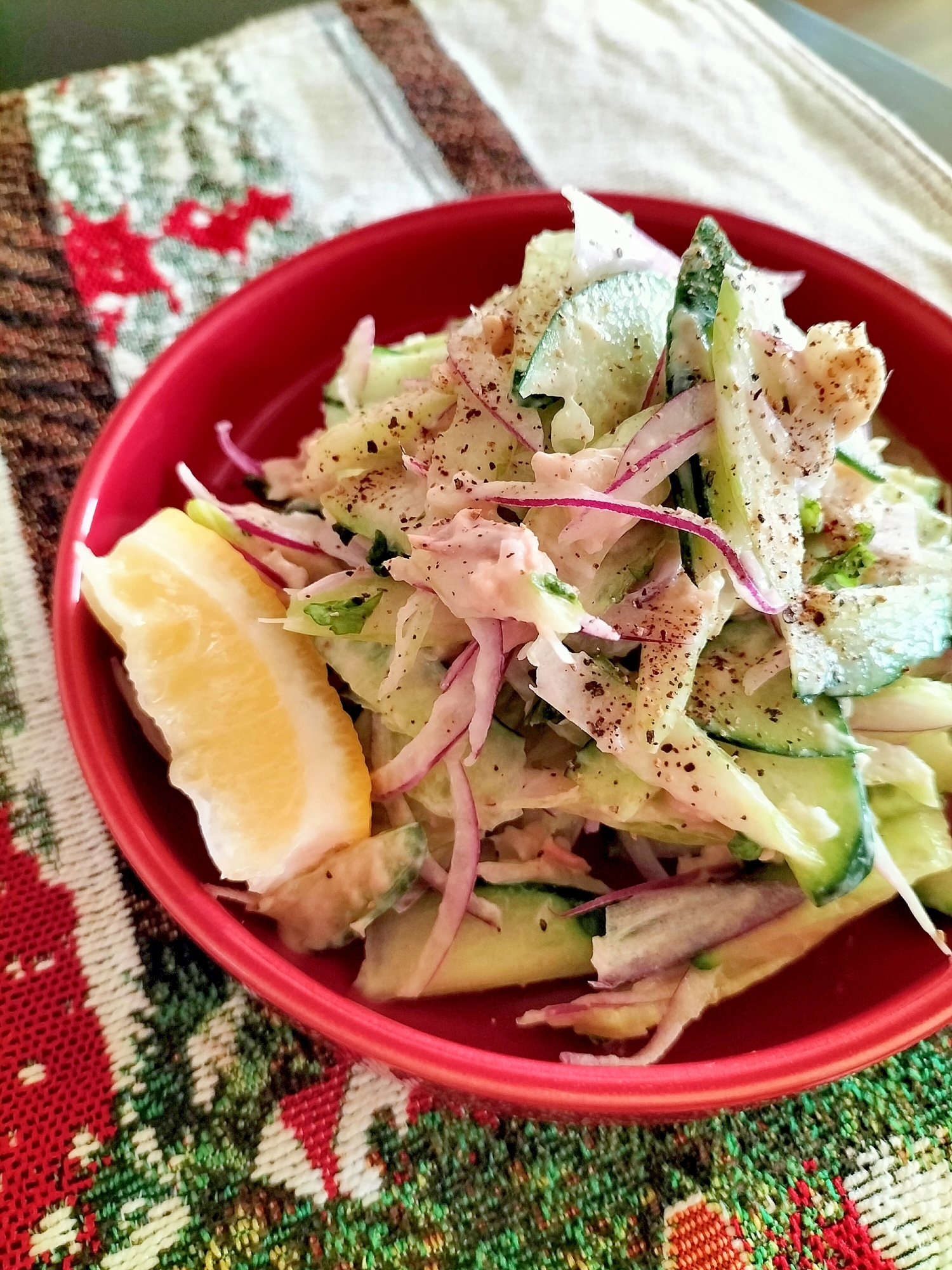 大人のツナサラダ♪