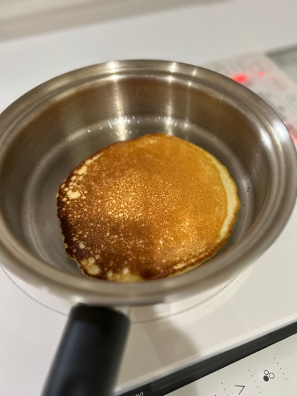 ブランチに ミックスベリー米粉パンケーキ♪