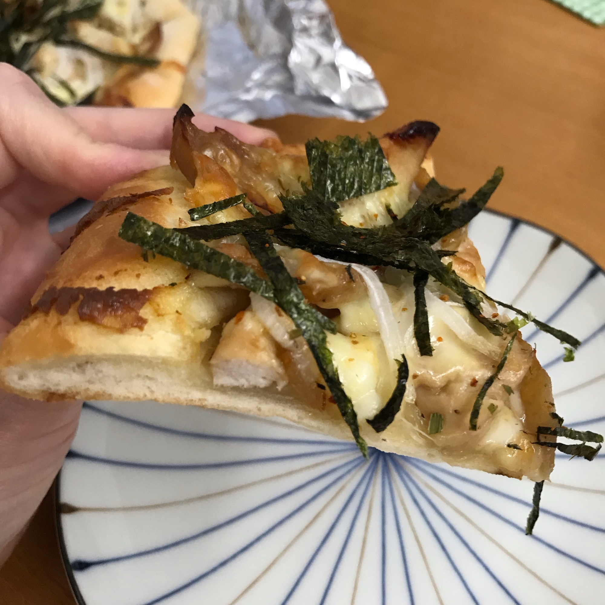 照り焼きチキンピザ