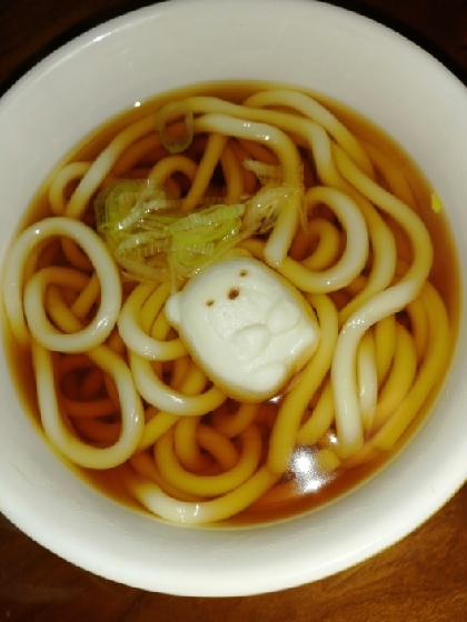 シンプル♪シンプル♪蒲鉾うどん(*^^*)☆