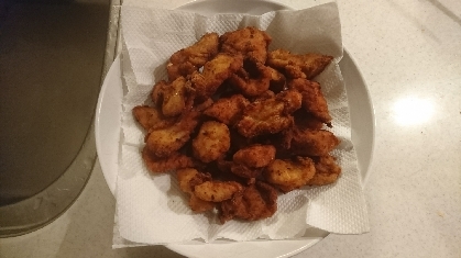 パン粉でカリカリ衣の唐揚げ