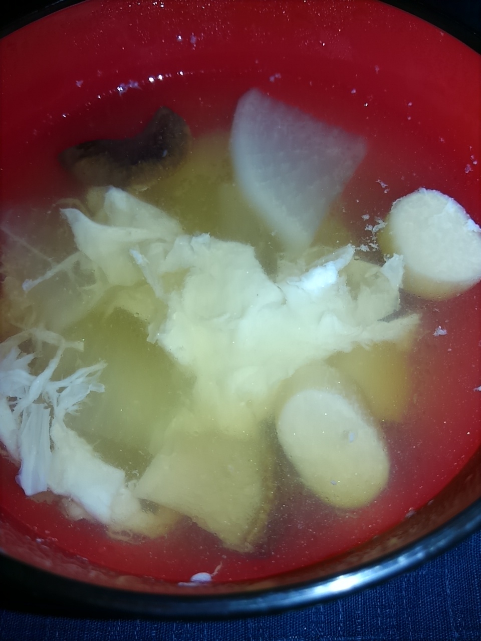 エリンギと大根の中華スープ