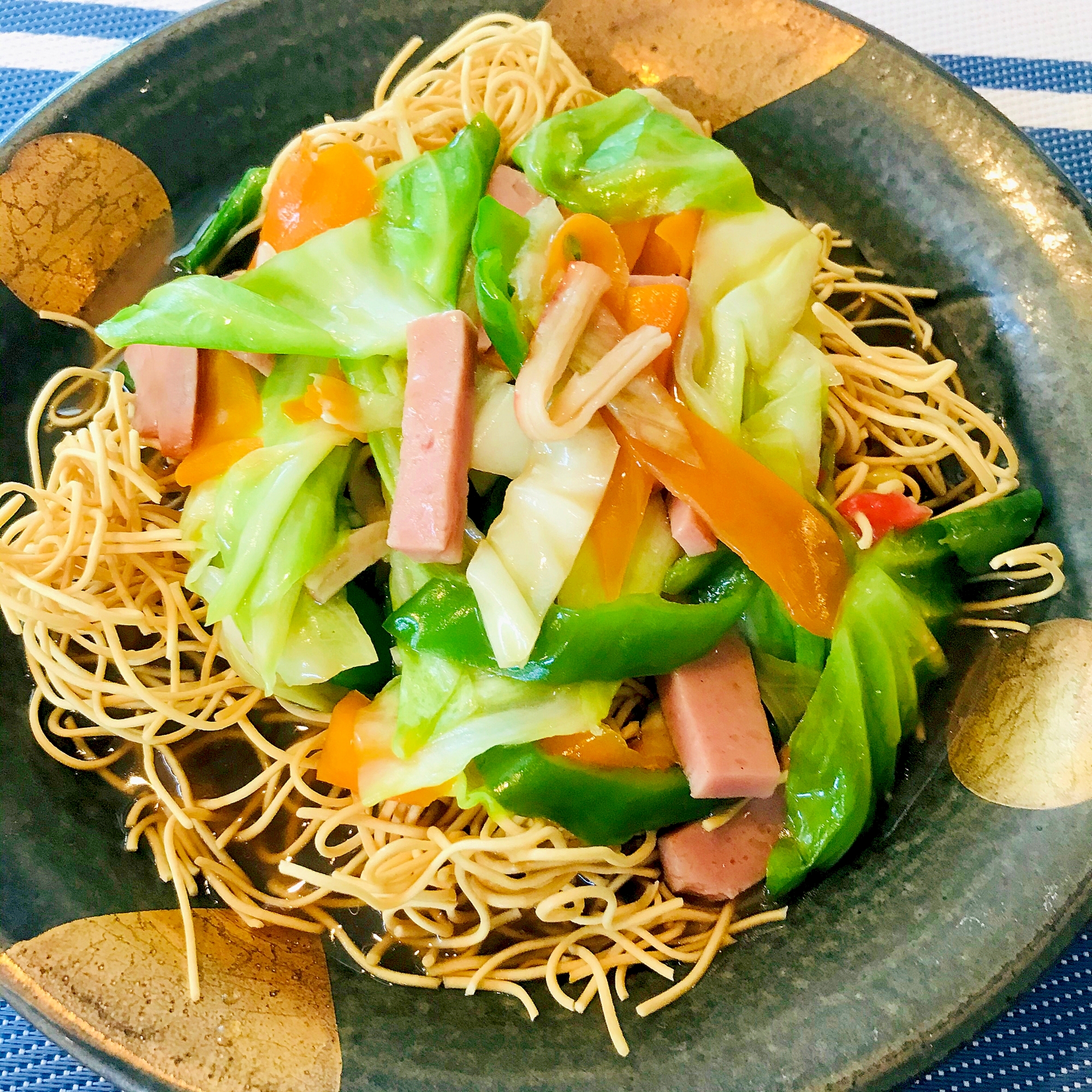 ★ランチ★あんかけ野菜のかた焼きそば