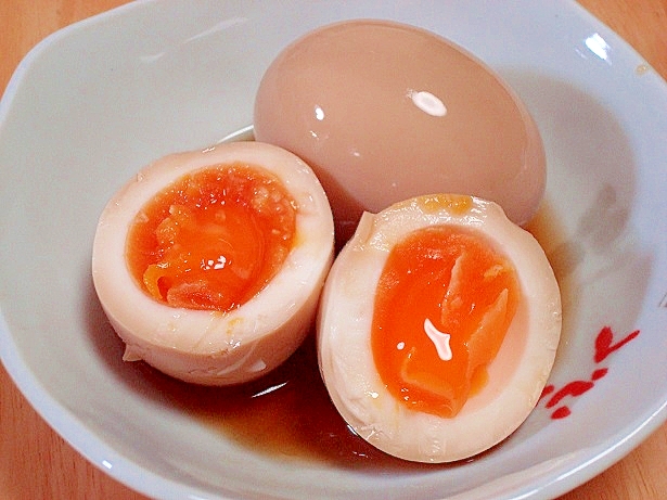 麺つゆで味付け卵