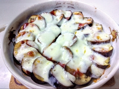 茄子のチーズ焼き