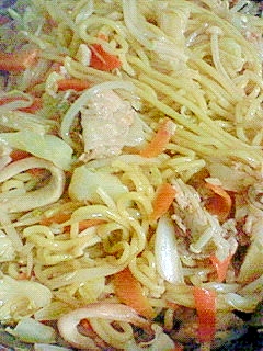 簡単◎いか焼きそば