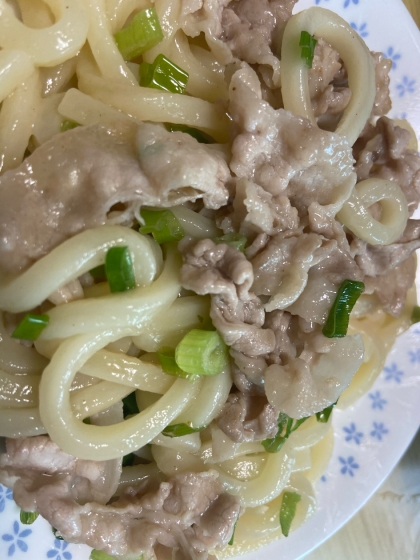 豚肉うどん