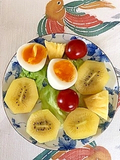 レタス ゆで卵 キウイ パイン ミニトマト レシピ 作り方 By 2727椿 楽天レシピ レタス ゆで卵 キウイ パイン ミニトマト レシピ 作り方 By 2727椿 楽天レシピ