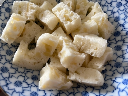 米粉で☆りんご蒸しパン