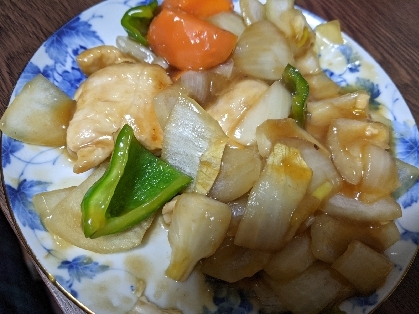 鶏胸肉で作る酢鶏☆