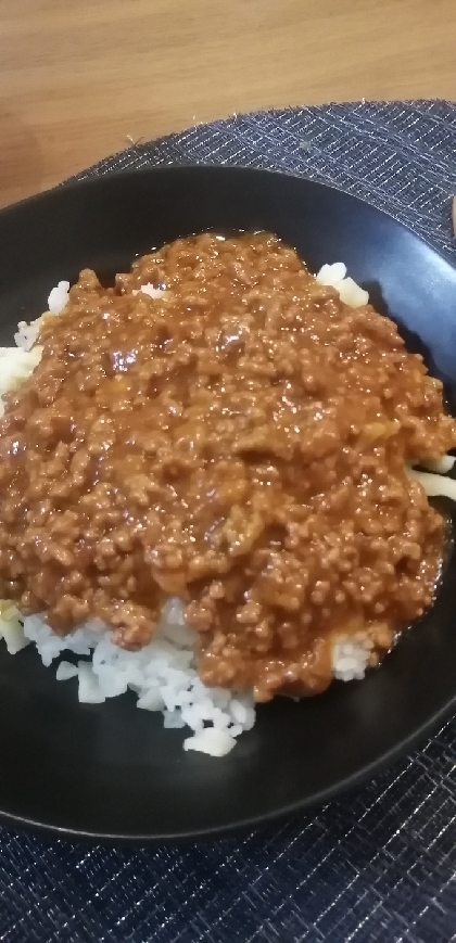 時短節約ドライカレー