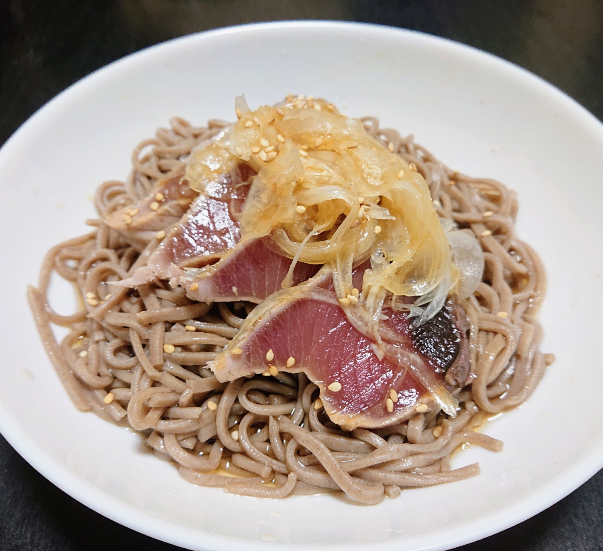 初夏の味☆鰹蕎麦