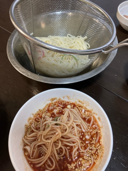 トマトジュースで簡単☆つけ麺のたれ