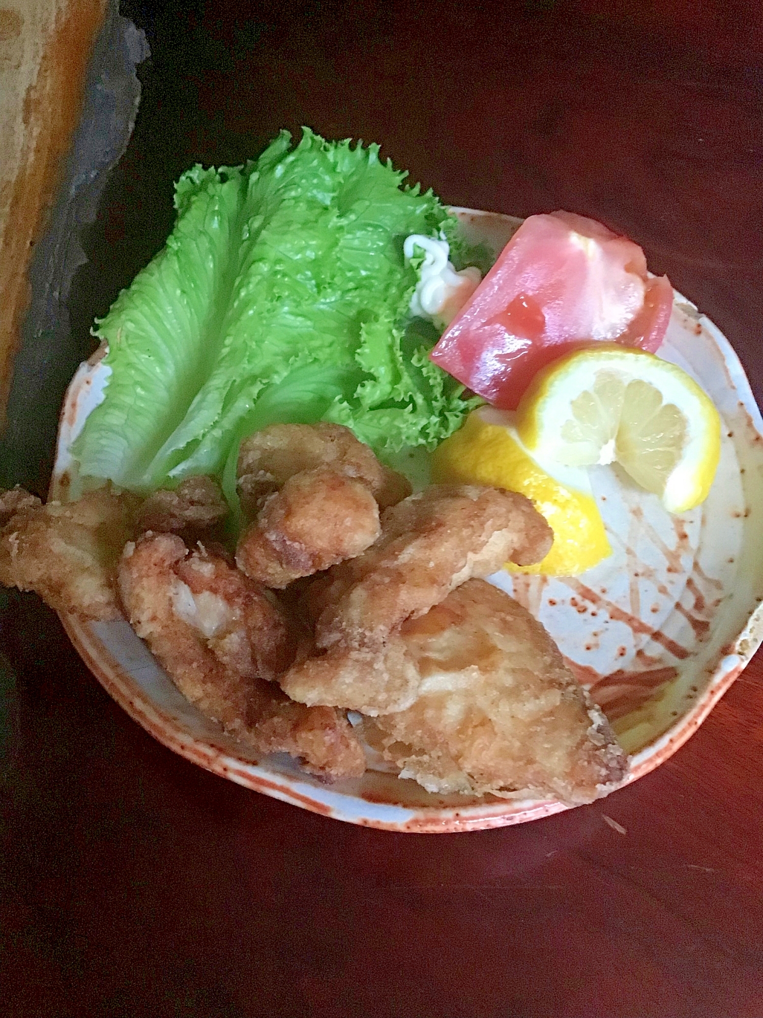 モウカサメの竜田揚げ。