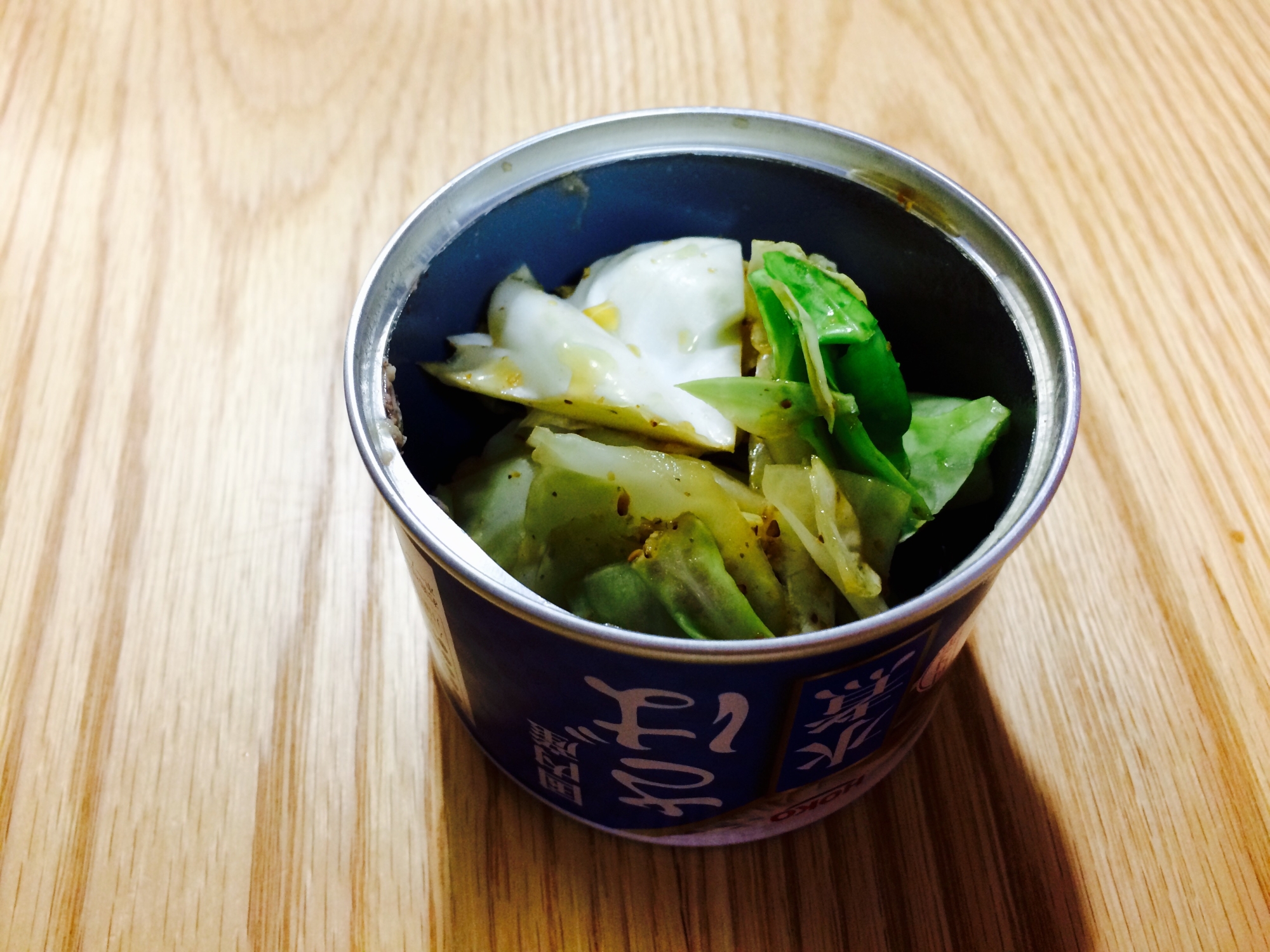 【ガサツ料理】楽ウマ貧乏飯！鯖缶汁でキャベツを食す