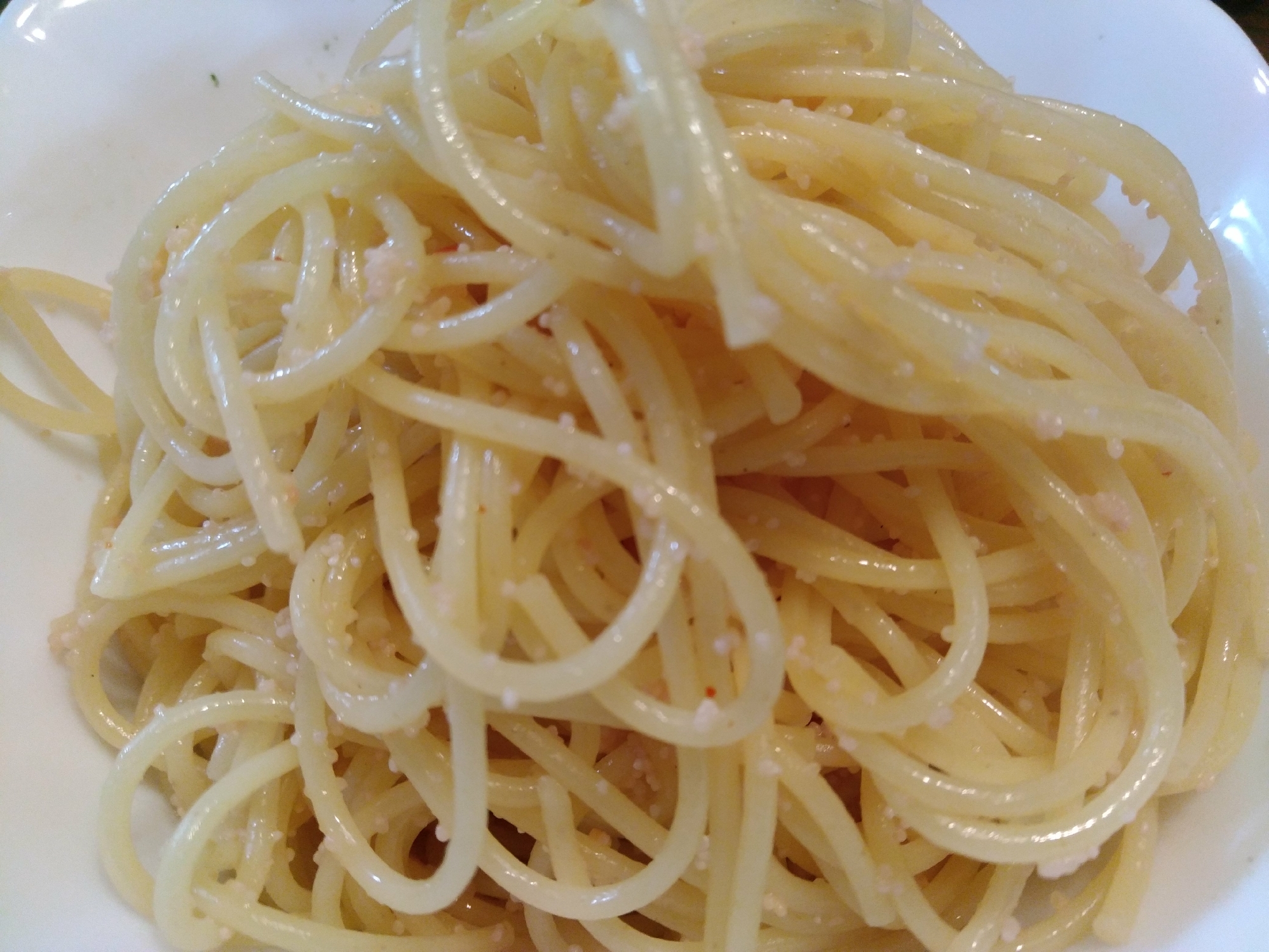 たらこのサラダスパゲティ