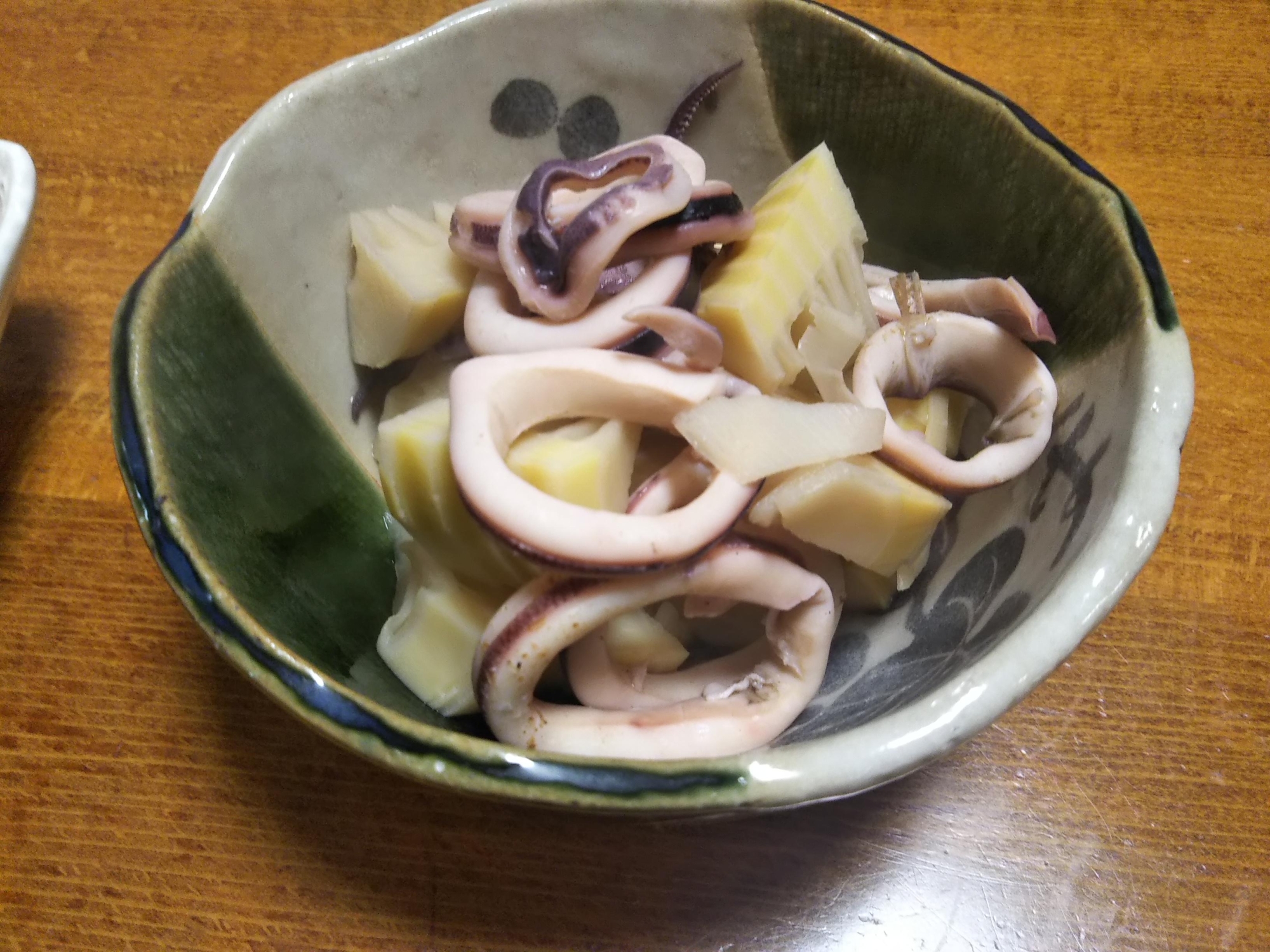 筍とスルメイカの　ほっこり煮物　おつまみにも