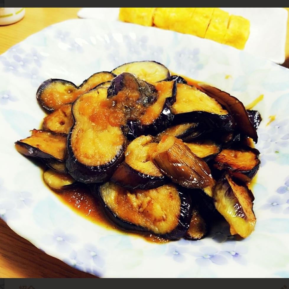 うんまー☆ナスビのおろし玉ねぎ醤油