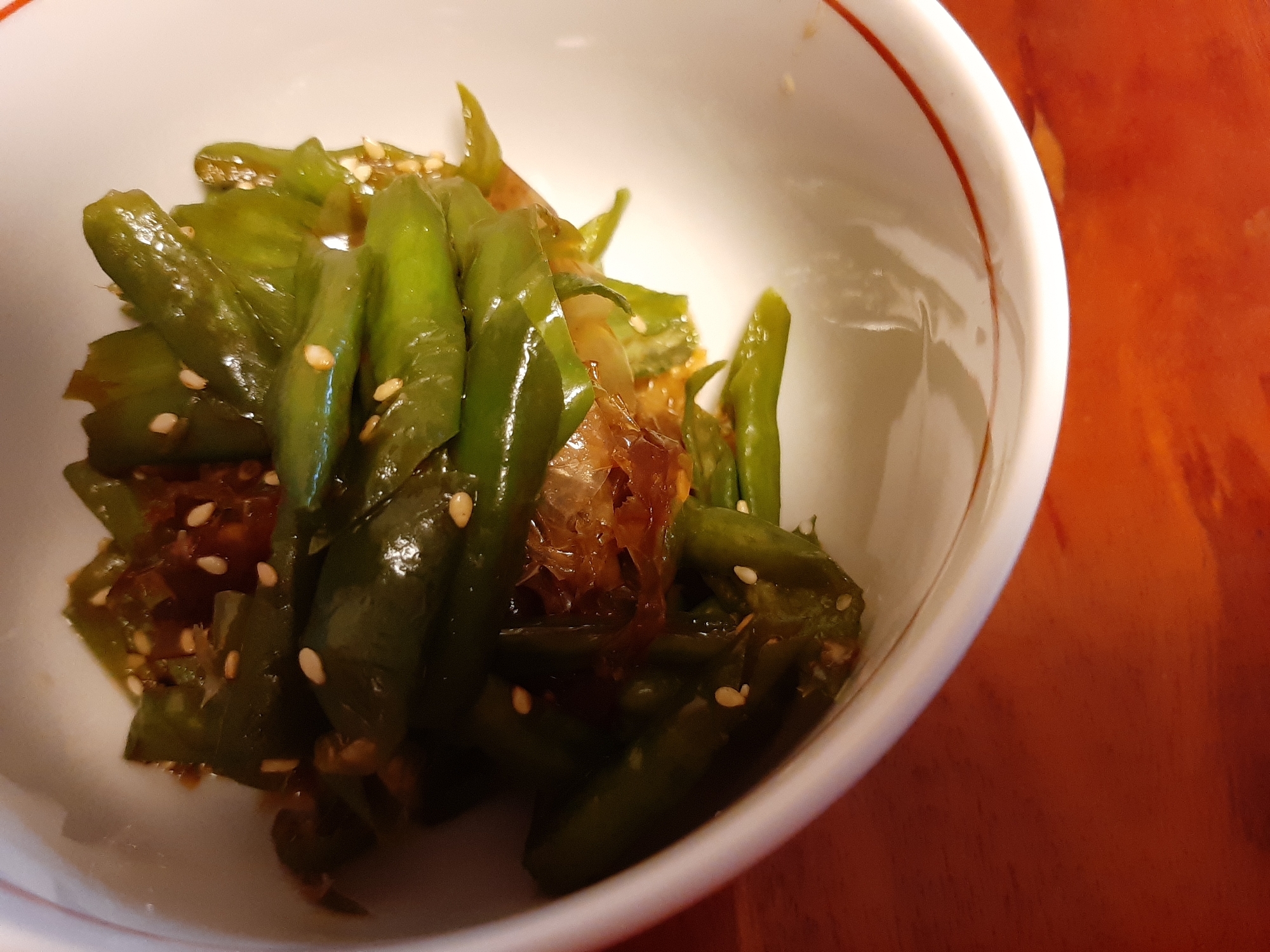 ご飯もすすむ！甘辛唐辛子のきんぴら