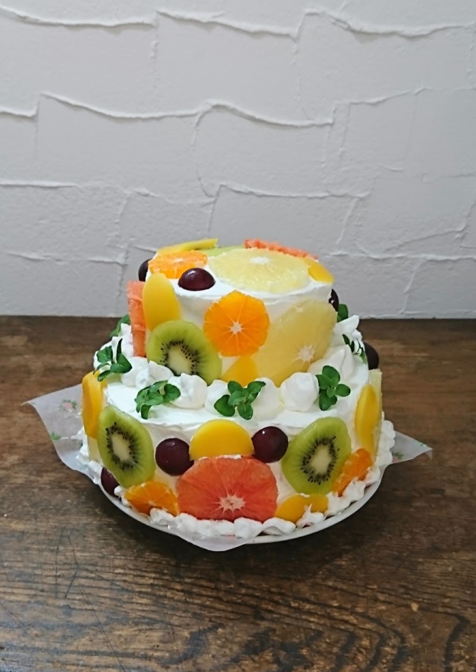 フルーツ輪切り デコレーションケーキ レシピ 作り方 By みつばちはっちぃ 楽天レシピ フルーツ輪切り デコレーションケーキ レシピ 作り方 By みつばちはっちぃ 楽天レシピ