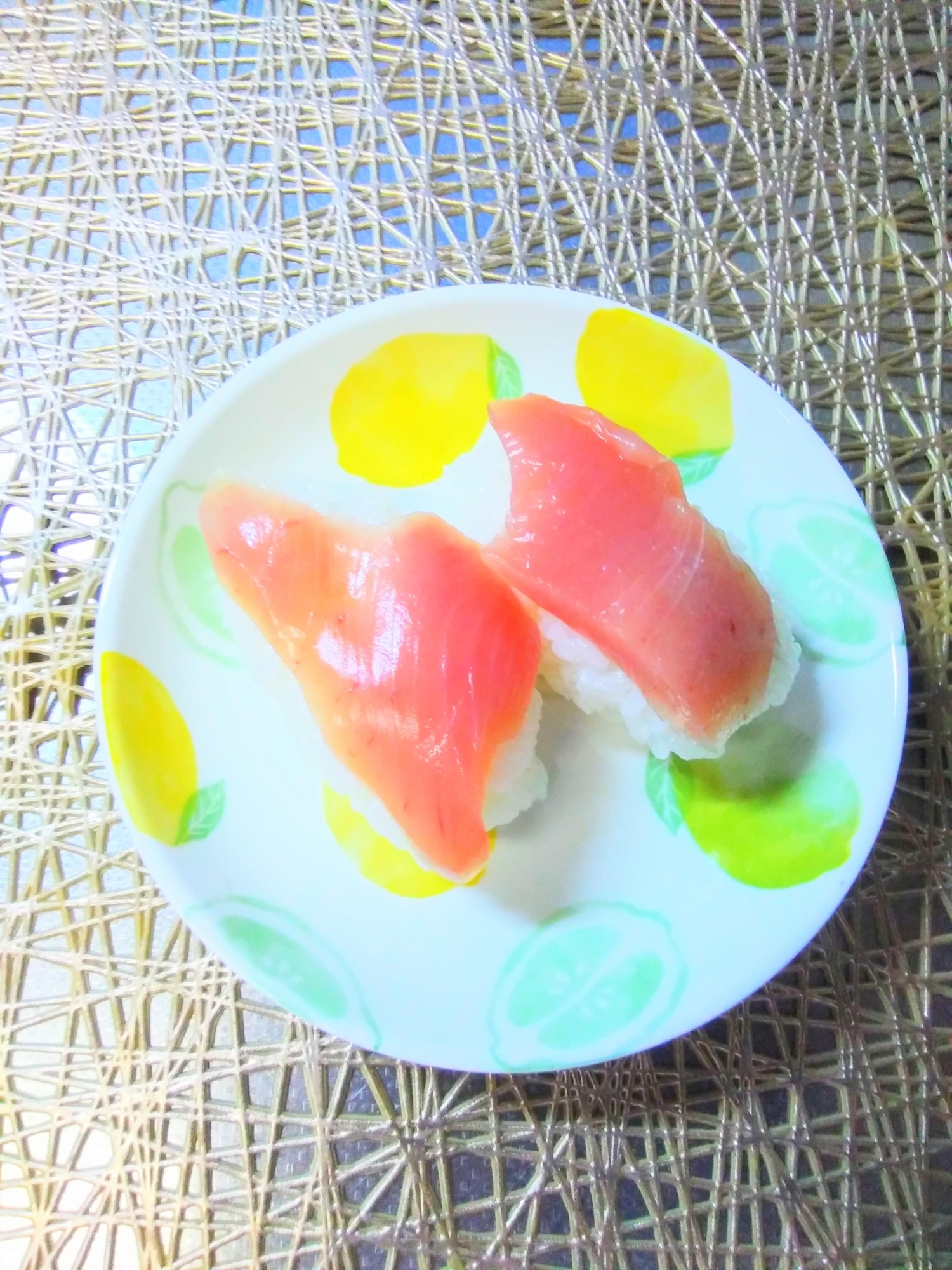 キハダマグロ☆キハダマグロの握り寿し