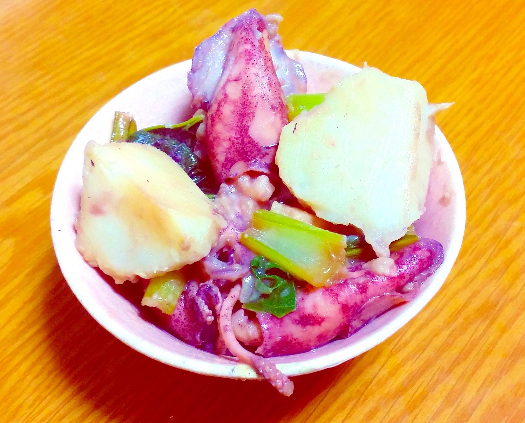 旬レシピ ヒイカと里芋の煮物 レシピ 作り方 By Yomogimotir 楽天レシピ