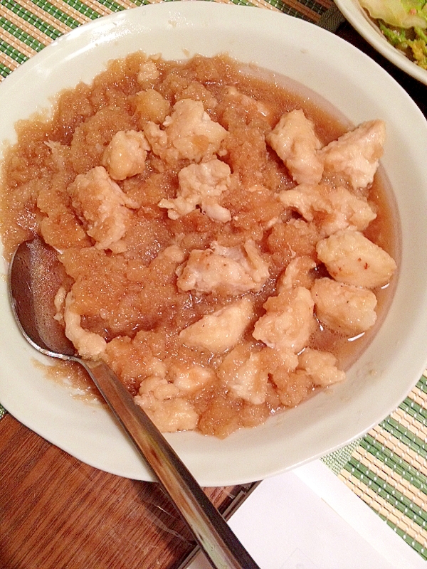 大根大量摂取 胸肉のみぞれ煮 レシピ 作り方 By みゅうしろ 楽天レシピ