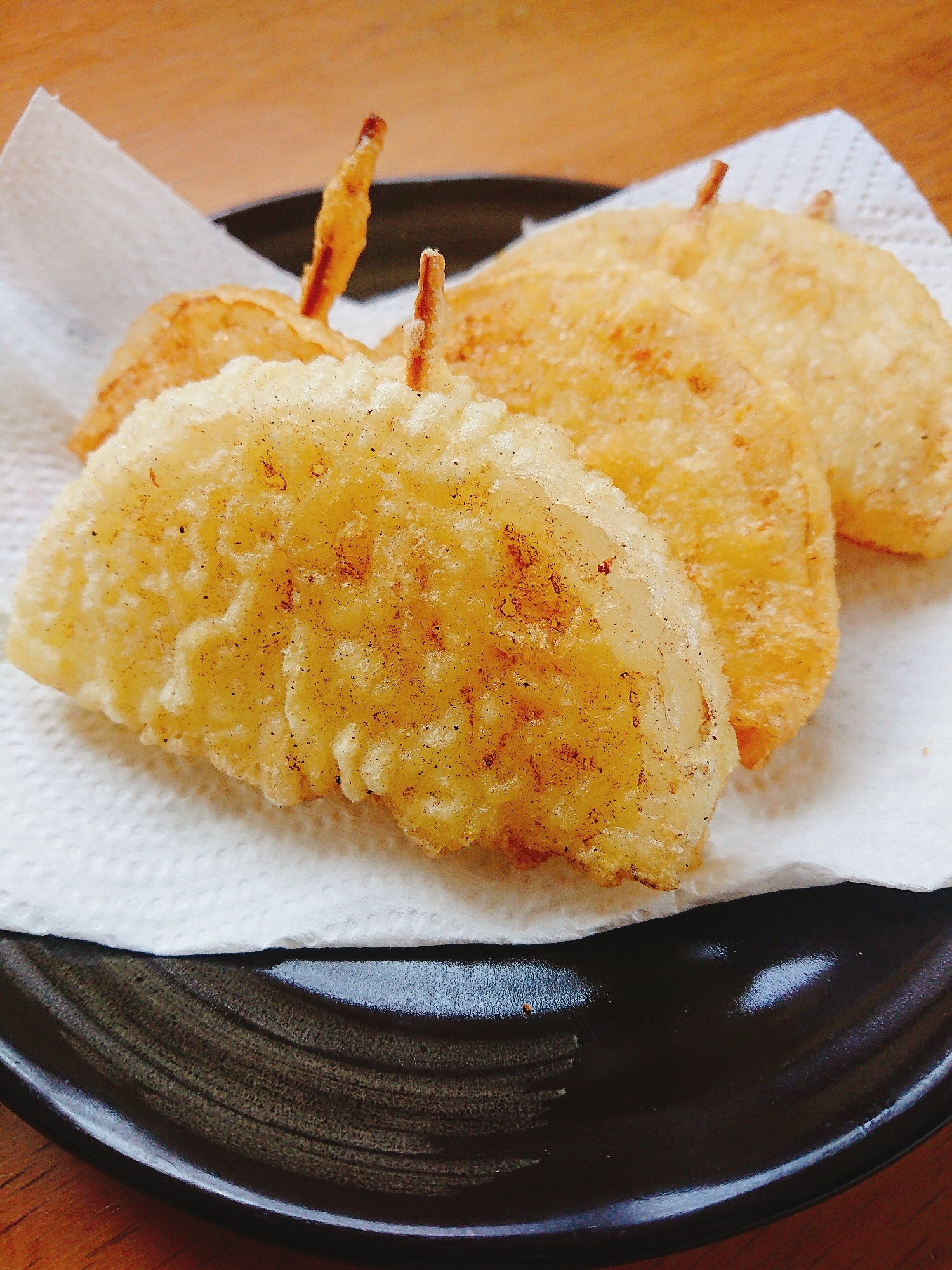 お弁当にも 新玉ねぎの天ぷら レシピ 作り方 By じゃが塩 楽天レシピ