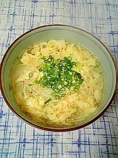 ☆かき玉温素麺☆