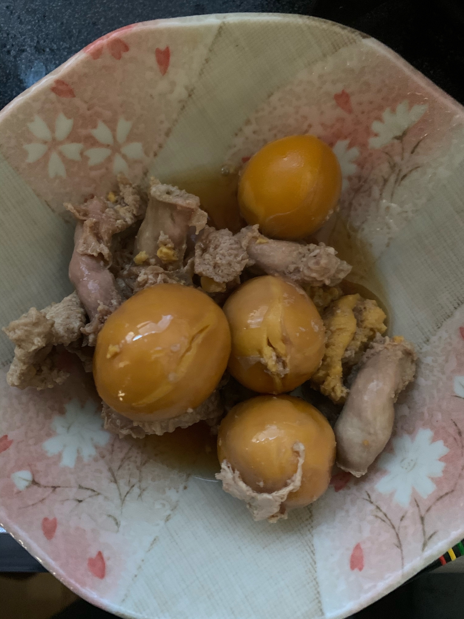 玉ひも(たまみち)の煮物