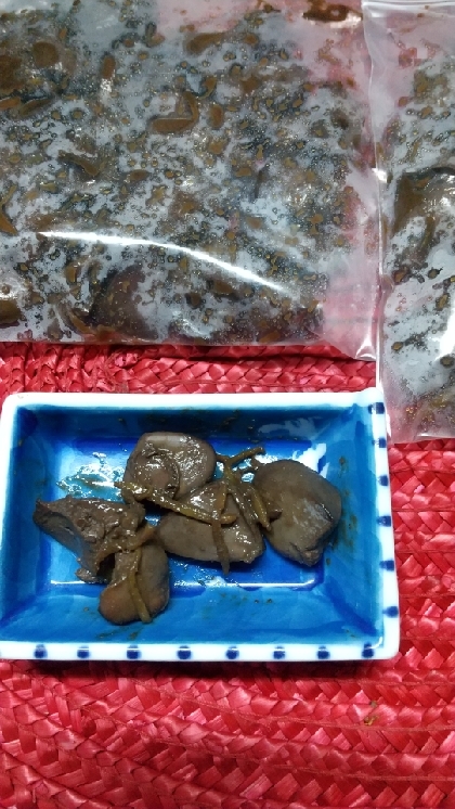 生姜たっぷり＊鶏レバーの甘辛煮