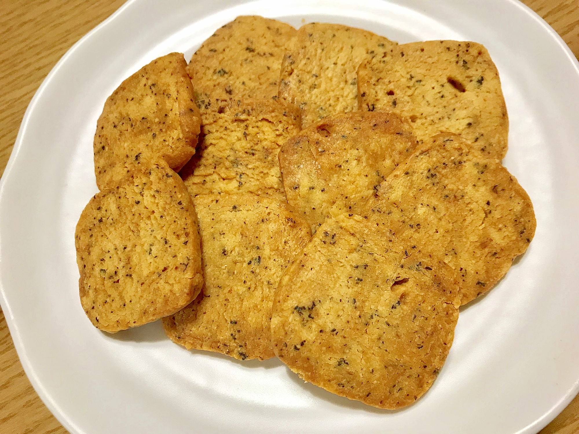 片栗粉いりでさくさく 紅茶のアイスボックスクッキー レシピ 作り方 By Maroncream 楽天レシピ