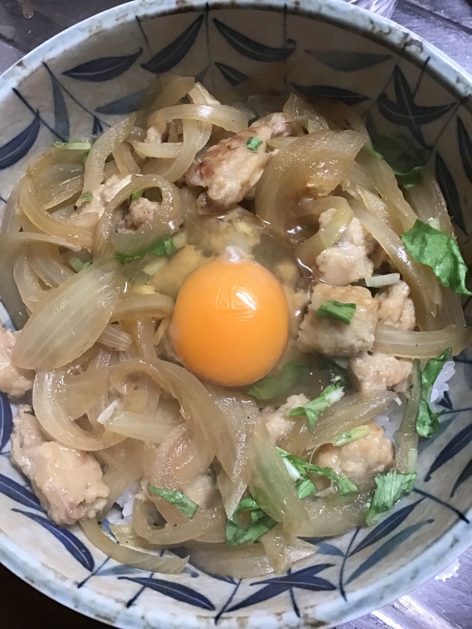 残り物で簡単親子丼