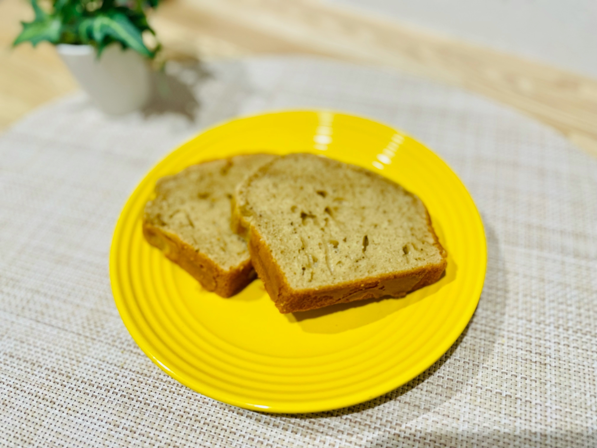 HMでしっとり紅茶のパウンドケーキ(バター不使用)