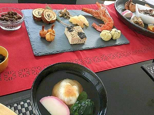 いりこ出汁のあっさり雑煮